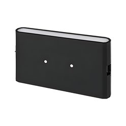 Kinkiet LED góra-dół z akumulatorem USB 1W 170lm 3CCT czarny
