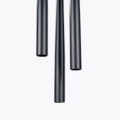 Lampa wisząca potrójna Bliss 3xG9 okrągła czarna