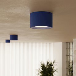 Lampa sufitowa podwójna tuba Modo 2xGx53 ultramarynowa