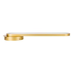 Kinkiet ścienny nowoczesny Goldi 18W 63cm złoty