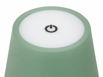 Lampa stołowa LED 4w1 3,5W 400lm CCT zielona 2x2000mAh