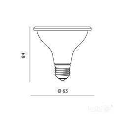 Żarówka LED E27 do uprawy roślin Planty 7W biała