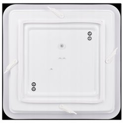 Plafon kwadratowy Muvo 30x30 2xE27 czarny