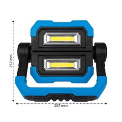 Reflektor roboczy LED 10W 1000lm z akumulatorem