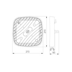 High Bay Ecobeam 150W 15000lm 110st. neutralny