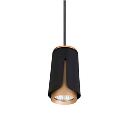 Lampa szynowa wisząca GU10 Kalla czarna