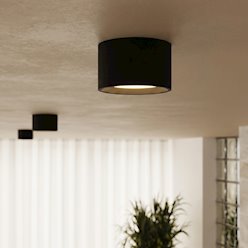 Lampa sufitowa podwójna tuba Modo 2xGx53 czarna