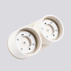 Lampa sufitowa podwójna tuba Modo 2xGx53 beżowa
