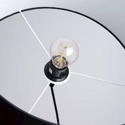 Lampa wisząca minimalistyczna Nova 40cm 1xE27 czarna