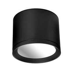 Oprawa natynkowa Tuba GX53 okrągła czarna IP44