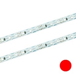 Taśma LED 12V skrętna 120xSMD2835 7W czerwona - rolka 10m
