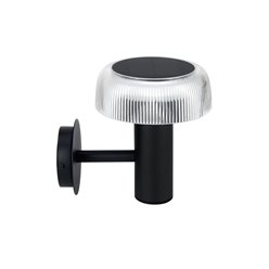 Lampa elewacyjna Solarna Suntis z okrągłym kloszem
