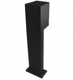 Słupek ogrodowy Nelio 1xGU10 50cm czarny