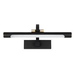 Kinkiet LED nad lustro Vinci 12W 40cm czarny 4000K