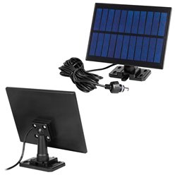 Naświetlacz LED solarny IP44 650lm 6500K z czujnikiem PIR