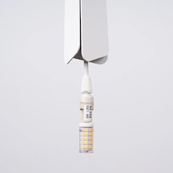 Lampa wisząca dekoracyjna Prysm 1xG9 biała