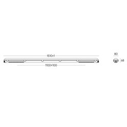 oprawa led hermetyczna 150cm