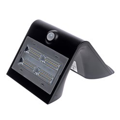 Kinkiet Solarny LED Butterfly Czarny 3,2W