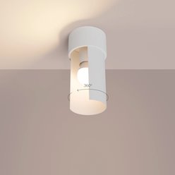 Lampa sufitowa nowoczesna Flash 1xE27 biała