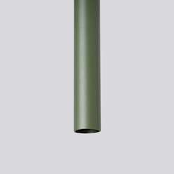 Lampa wisząca pojedyncza tuba Pastelo 1xG9 zielona oliwka