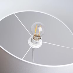 Lampa wisząca minimalistyczna Nova 40cm 1xE27 biała