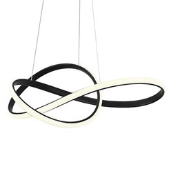 Lampa wisząca LED Avolto Zakręcona 40W CCT z pilotem