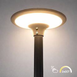 Lampa parkowa LED solarna Patio 20W 2100lm 3000-4000K