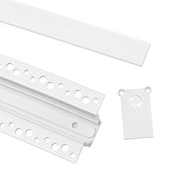 Szyna magnetyczna F-LINE podtynkowa biała - 1 metr