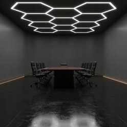 Lampa LED Hexagon 11L CRI90 419x301cm 460W 6500K