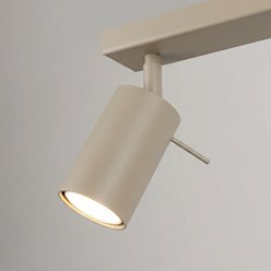 Kinkiet listwa z reflektorami Ring 2xGU10 taupe
