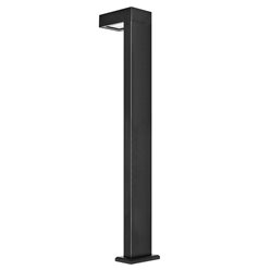 Słupek ogrodowy 80cm Hebin 1xGX53 czarny