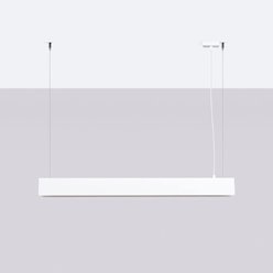 Lampa wisząca liniowa Spark 100cm 1xG13 8,5W 3000K biała