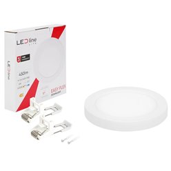 Panel LED okrągły Easy Flex 6W 450lm 4000K biały