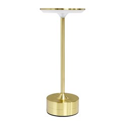 Lampka nocna LED z akumulatorem Tavolo 2,5W złota