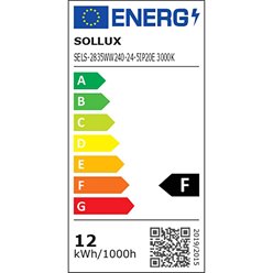 Żyrandol RISA 90 czarny LED 3000K