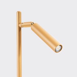 Lampa biurkowa Pastelo 1xG9 złota