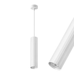 Lampa szynowa wisząca Axen 1-fazowa GU10 biała