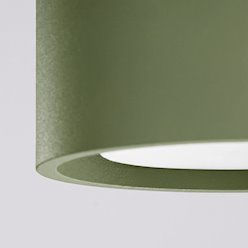 Lampa sufitowa podwójna tuba Modo 2xGx53 zielona oliwkowa