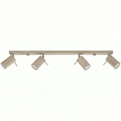 Kinkiet listwa z reflektorami Ring 4xGU10 taupe