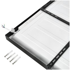 Panel LED 60x60 natynkowy PRO 3Y 36W 3960lm czarny 4000K