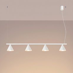Lampa wisząca Nox 4-punktowa 4xE14 biała