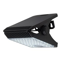 Lampa solarna LED 4W 400lm z klipsem i czujnikiem
