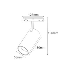 Reflektor magnetyczny Spotlight Osram 5Y 20W Switch CCT