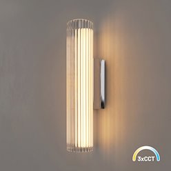 Kinkiet ścienny liniowy LED 6W 3CCT 30cm akryl chrom