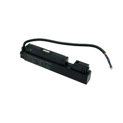 Zasilacz do szyn magnetycznych F-LINE wpinany czarny 100W 48V