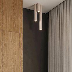 Tuba sufitowa Lagos 20 cm 1xGU10 beżowy