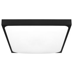 Panel LED kwadratowy czarny Lumo 18W 1800lm 4000K