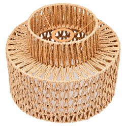 Lampa wisząca Boho 1xE27 z plecionym kloszem 30cm