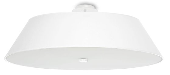 Lampa sufitowa okrągła VEGA 70 cm 5xE27 biała