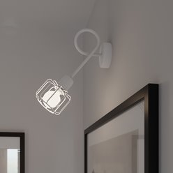 Lampa sufitowa podwójna BELUCI 2xE14 biała